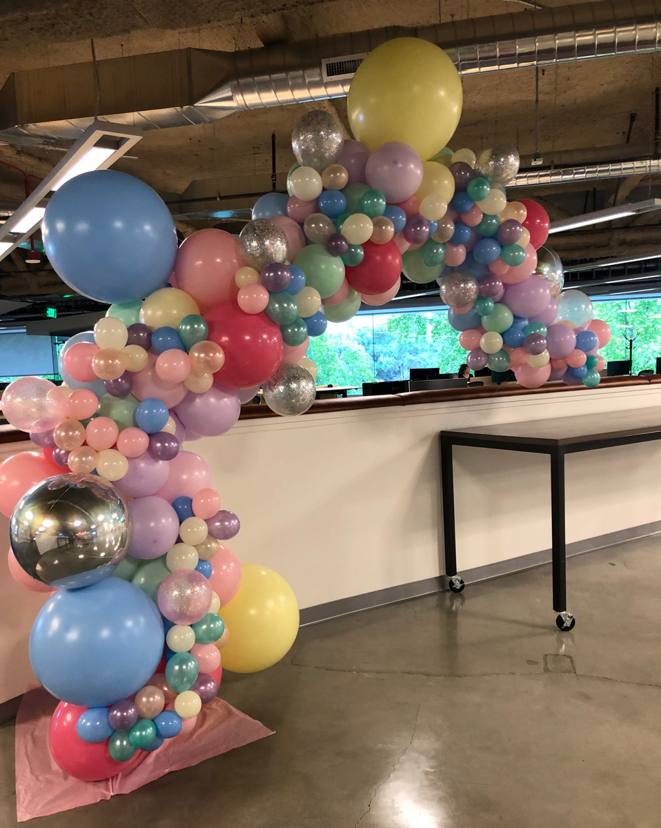 Bay Area Balloon - Organic Balloon Arch
