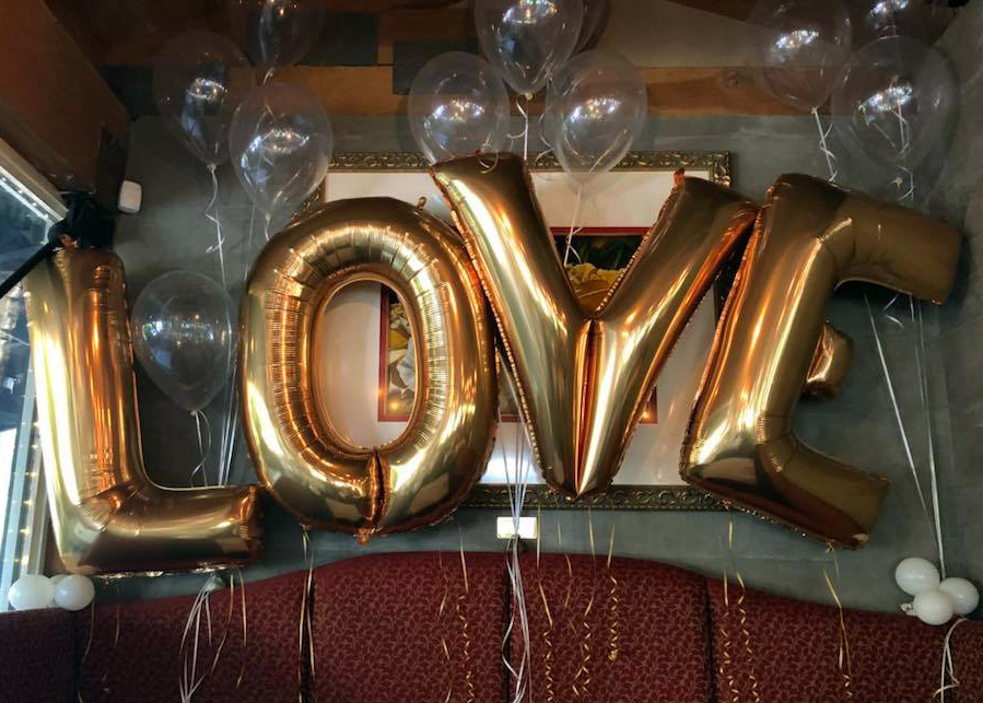 Bay Area Balloon - Balloon LOVE Letters