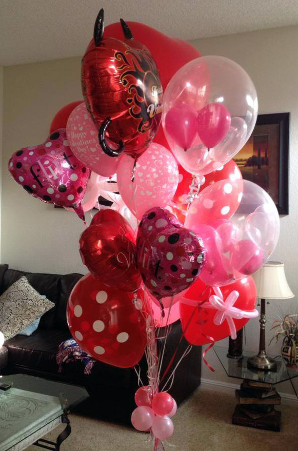 Bay Area Balloon - Valentines Bouquet